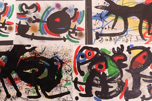 Lot 46 - After Joan Miró Derriere Le Miroir (nos. 186,...