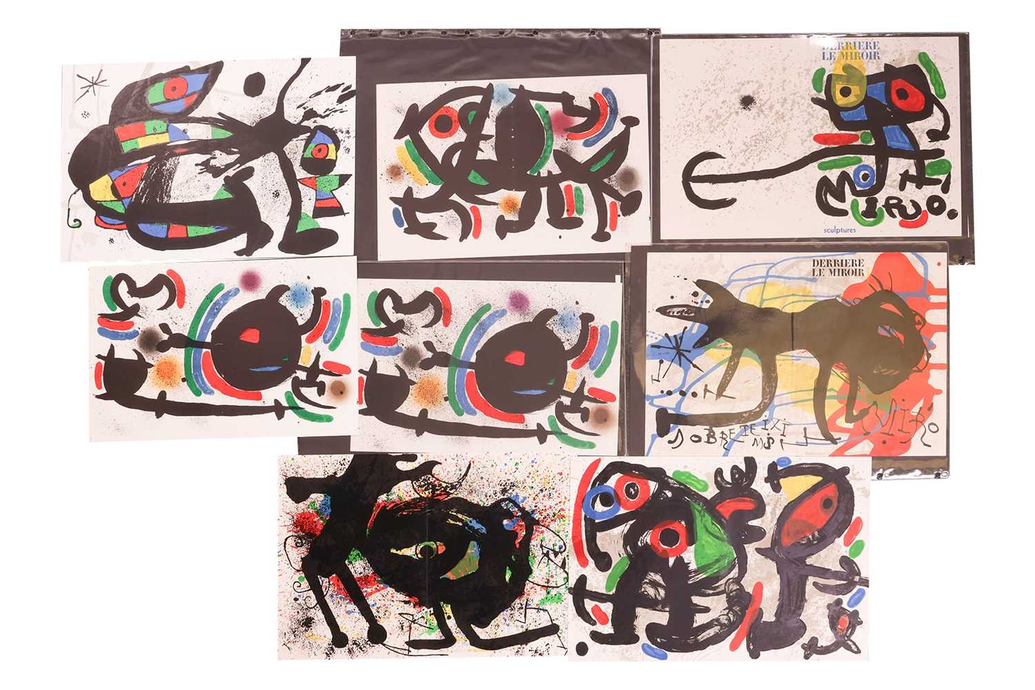 Lot 46 - After Joan Miró Derriere Le Miroir (nos. 186,...