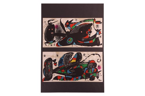 Lot 47 - After Joan Miró Joan Miró (maeght 934) signed...