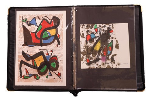 Lot 48 - After Joan Miró Poligrafa XV Anos signed in...
