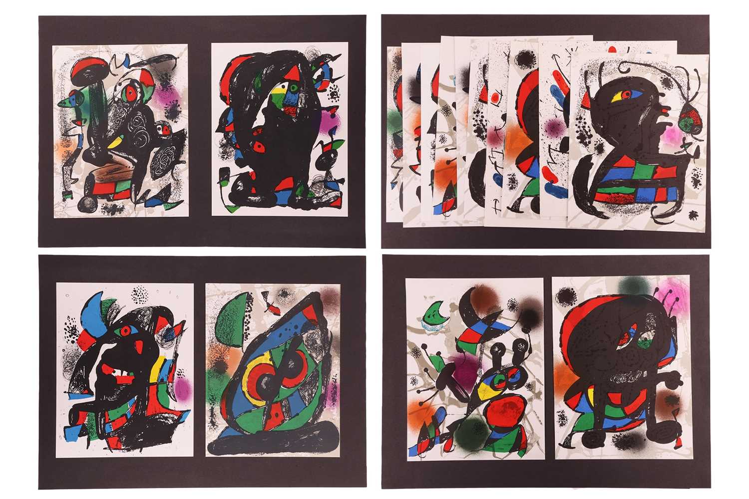 Lot 26 - After Joan Miró Lithograph V (from Maeght...