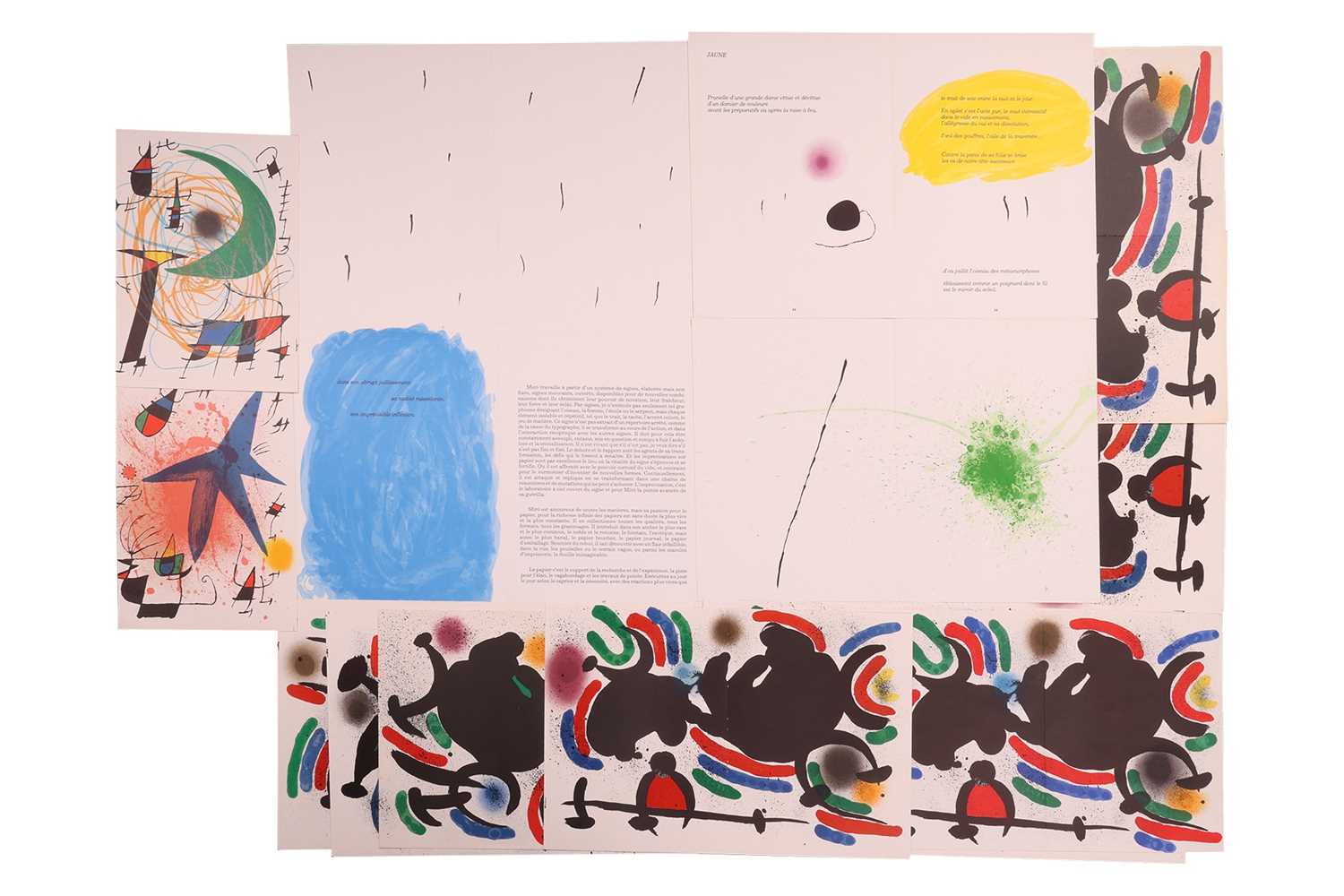 Lot 27 - After Joan Miró Lithograph IV (published by...