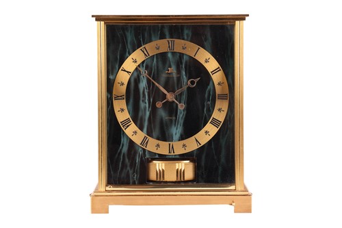 Lot A Jaeger-LeCoultre Embassy Atmos clock, with...
