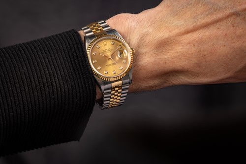 Lot 298 - Rolex Datejust Reference: 16233 Serial:...
