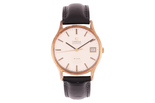 Lot Omega 9ct Gold De Ville Wrist Watch Reference:...
