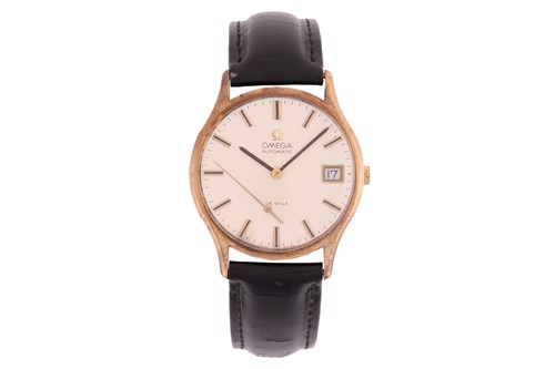 Lot 290 - Omega 9ct Gold De Ville Wrist Watch Reference:...