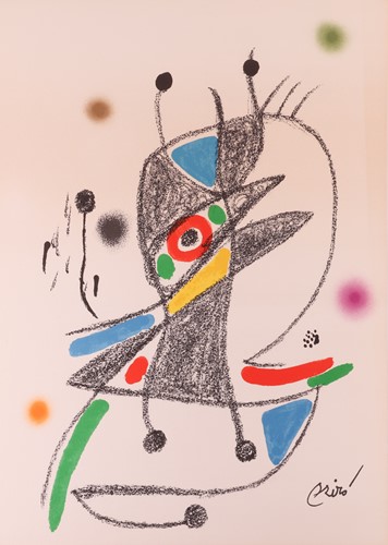 Lot 58 - After Joan Miró (Spanish 1893-1983) Maravillas...