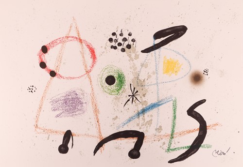 Lot 58 - After Joan Miró (Spanish 1893-1983) Maravillas...