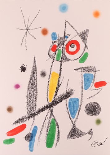Lot 58 - After Joan Miró (Spanish 1893-1983) Maravillas...