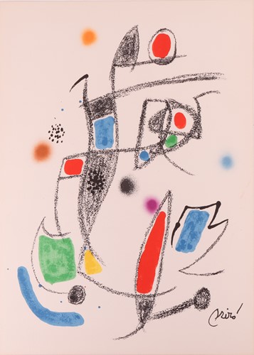 Lot 58 - After Joan Miró (Spanish 1893-1983) Maravillas...