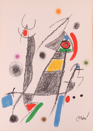 Lot 58 - After Joan Miró (Spanish 1893-1983) Maravillas...