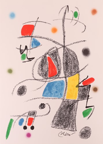Lot 58 - After Joan Miró (Spanish 1893-1983) Maravillas...