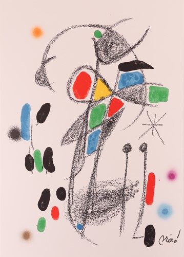 Lot 58 - After Joan Miró (Spanish 1893-1983) Maravillas...