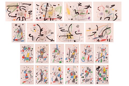 Lot 58 - After Joan Miró (Spanish 1893-1983) Maravillas...
