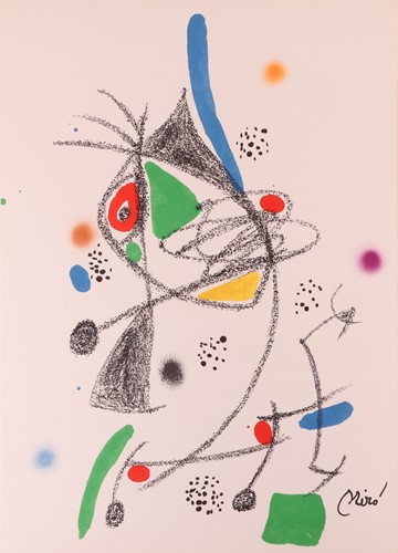 Lot 58 - After Joan Miró (Spanish 1893-1983) Maravillas...