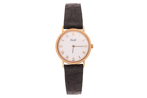 Lot Piaget Lady's 18ct Gold Wristwatch Reference:...