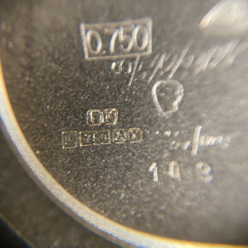 Lot 264 - Baume & Mercier 18ct Gold Wrist Watch...