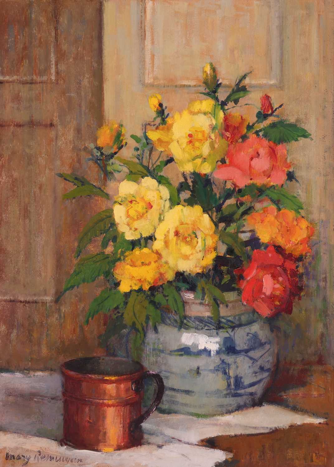 Lot Mary Remington (British 1910-2003) Roses in...