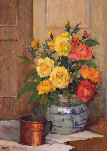 Lot Mary Remington (British 1910-2003) Roses in...