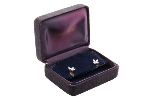 Lot 50 - Tiffany & Co. - a pair of Tiffany Victoria...