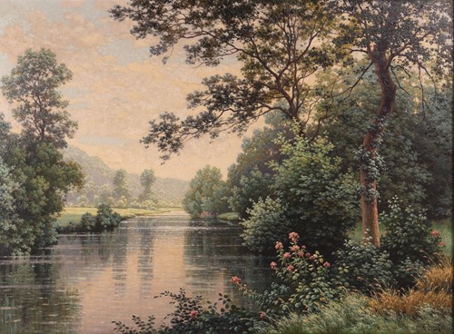 Lot 4 - Rene Charles Edmond His (French, 1877-1960),...