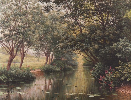 Lot 10 - Rene Charles Edmond His (French, 1877-1960)...