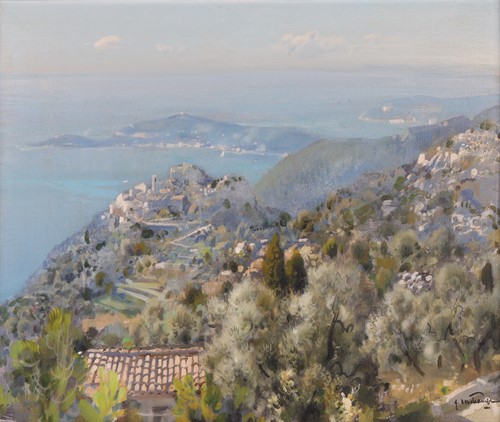 Lot 2 - Gabriel Deschamps (French 1919-2011) Eze...