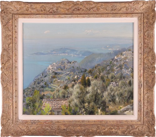 Lot 2 - Gabriel Deschamps (French 1919-2011) Eze...