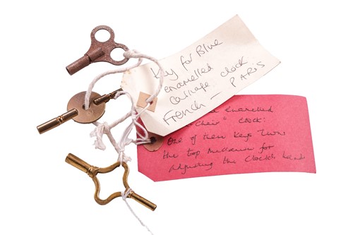 Lot 43 - An unusual French Champlevé enamel carriage...