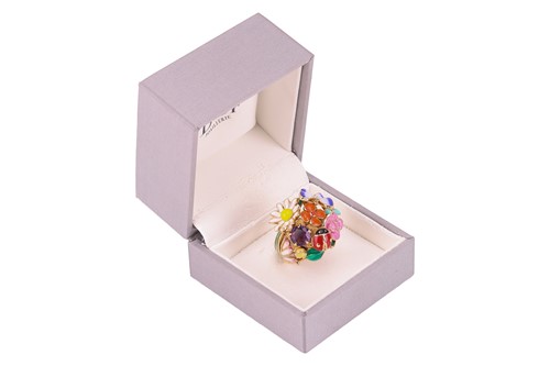 Lot 227 - Christian Dior - a 'Diorette' ring, designed...