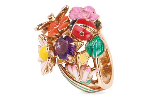Lot 227 - Christian Dior - a 'Diorette' ring, designed...