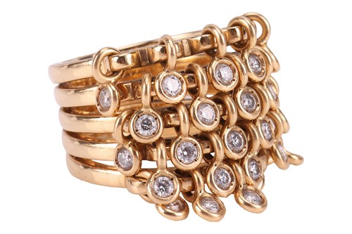 Lot 240 - Christian Dior - a 'Coquine' ring, large model,...