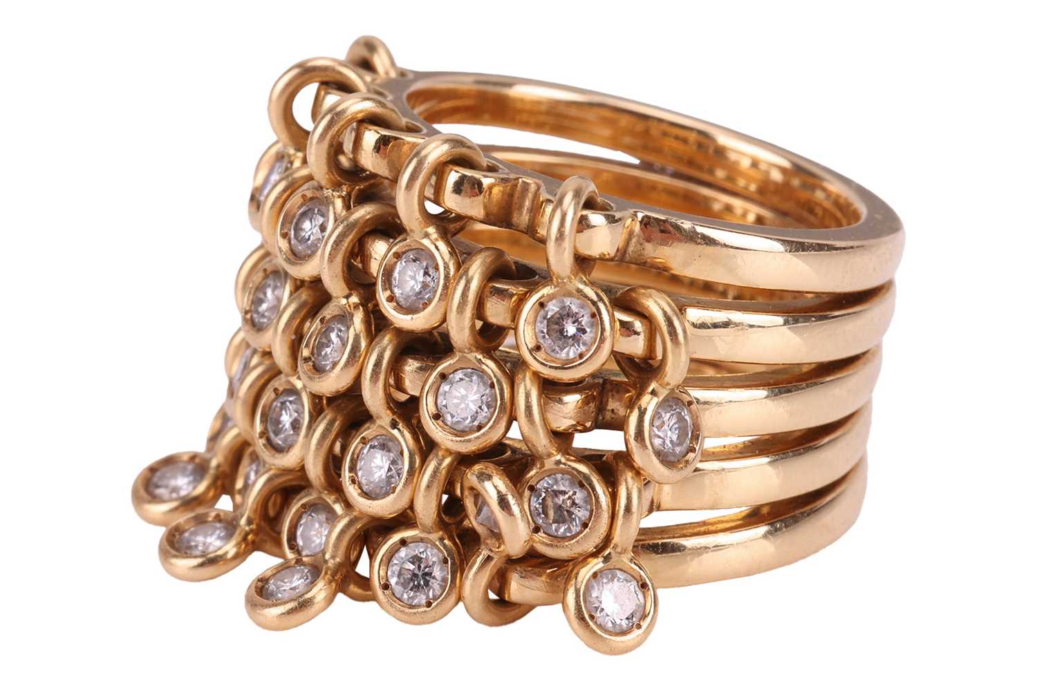 Lot 240 - Christian Dior - a 'Coquine' ring, large model,...