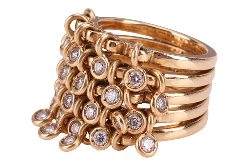 Lot 240 - Christian Dior - a 'Coquine' ring, large model,...