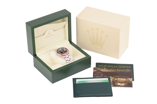 Lot 302 - Rolex Gentleman’s ‘Pepsi’ GMT Master II...