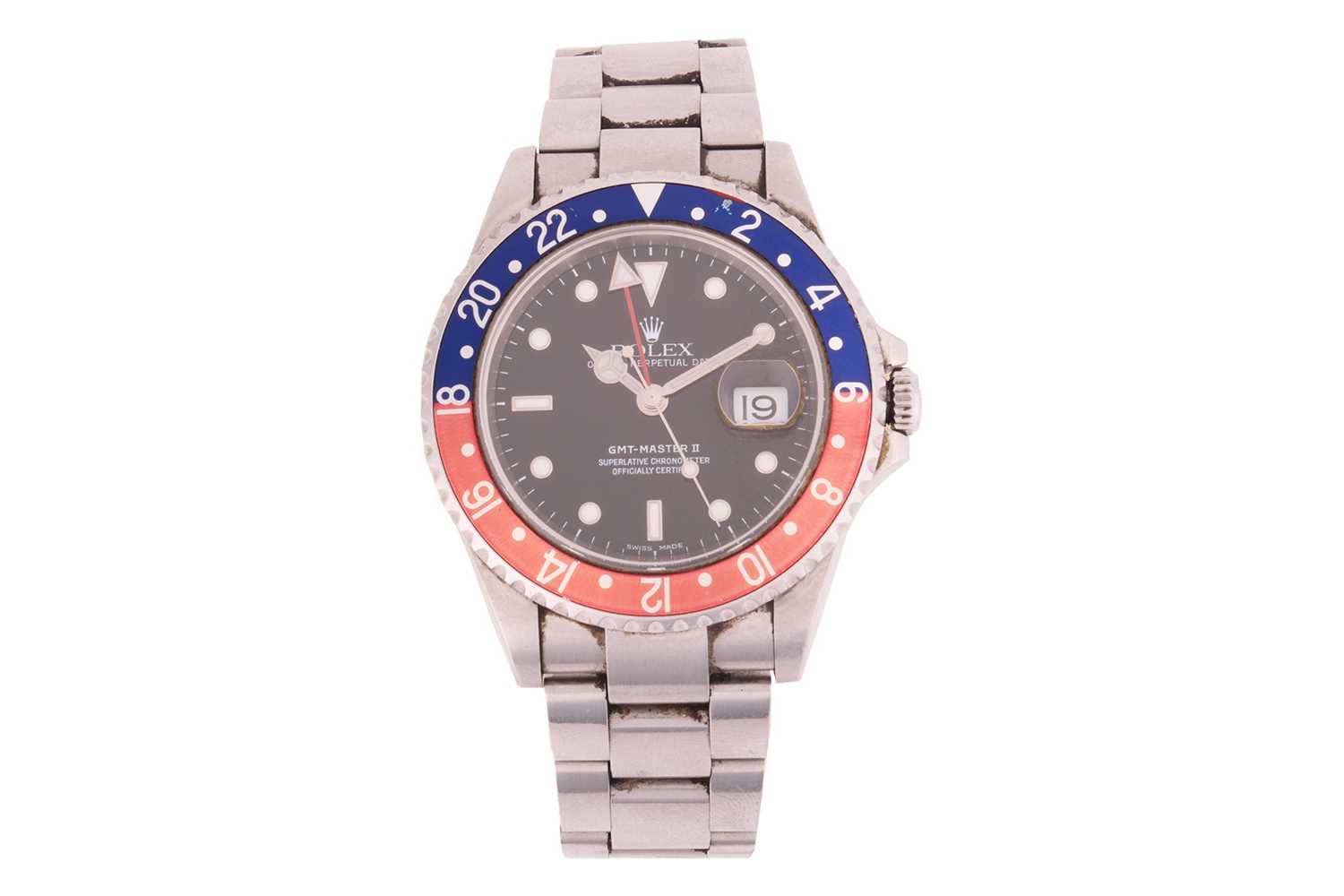Lot 302 - Rolex Gentleman’s ‘Pepsi’ GMT Master II...