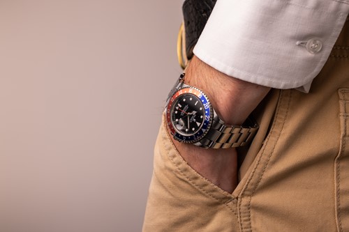 Lot 302 - Rolex Gentleman’s ‘Pepsi’ GMT Master II...