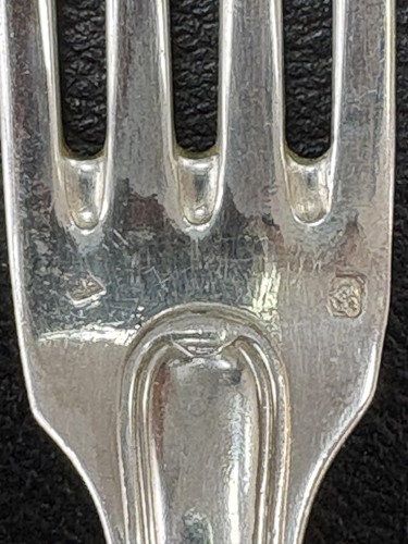 Lot 340 - A French white metal canteen for twenty-four...