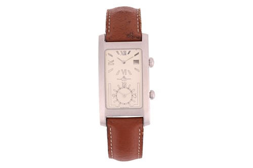 Lot 259 - Baume & Mercier A Hampton Dual Time...