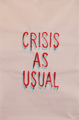 Lot 78 - Banksy (British b.1974) Crisis As Usual...