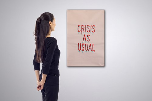 Lot 78 - Banksy (British b.1974) Crisis As Usual...