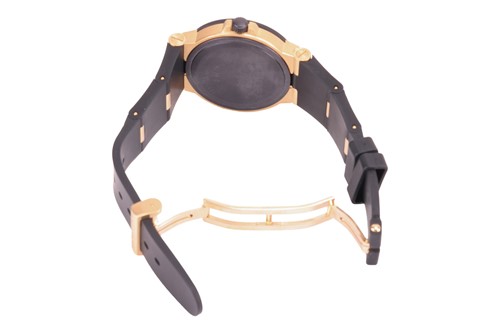 Lot 300 - Bulgari Diagono 18ct Gold & Titanium Wrist...