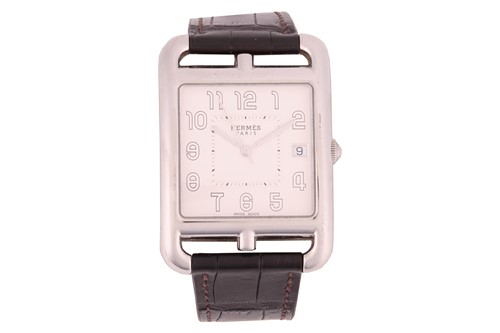 Lot 283 - Hermès Cape Cod Wrist Watch Reference: CC1....