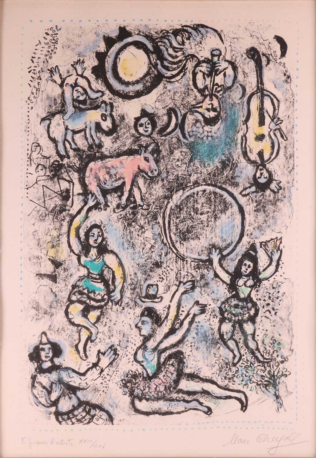 Lot 22 - Marc Chagall (Russian/French 1887-1985) Les...