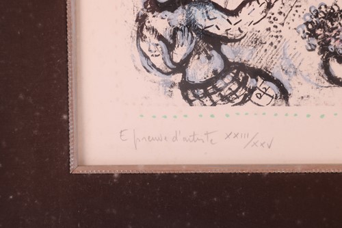 Lot 22 - Marc Chagall (Russian/French 1887-1985) Les...