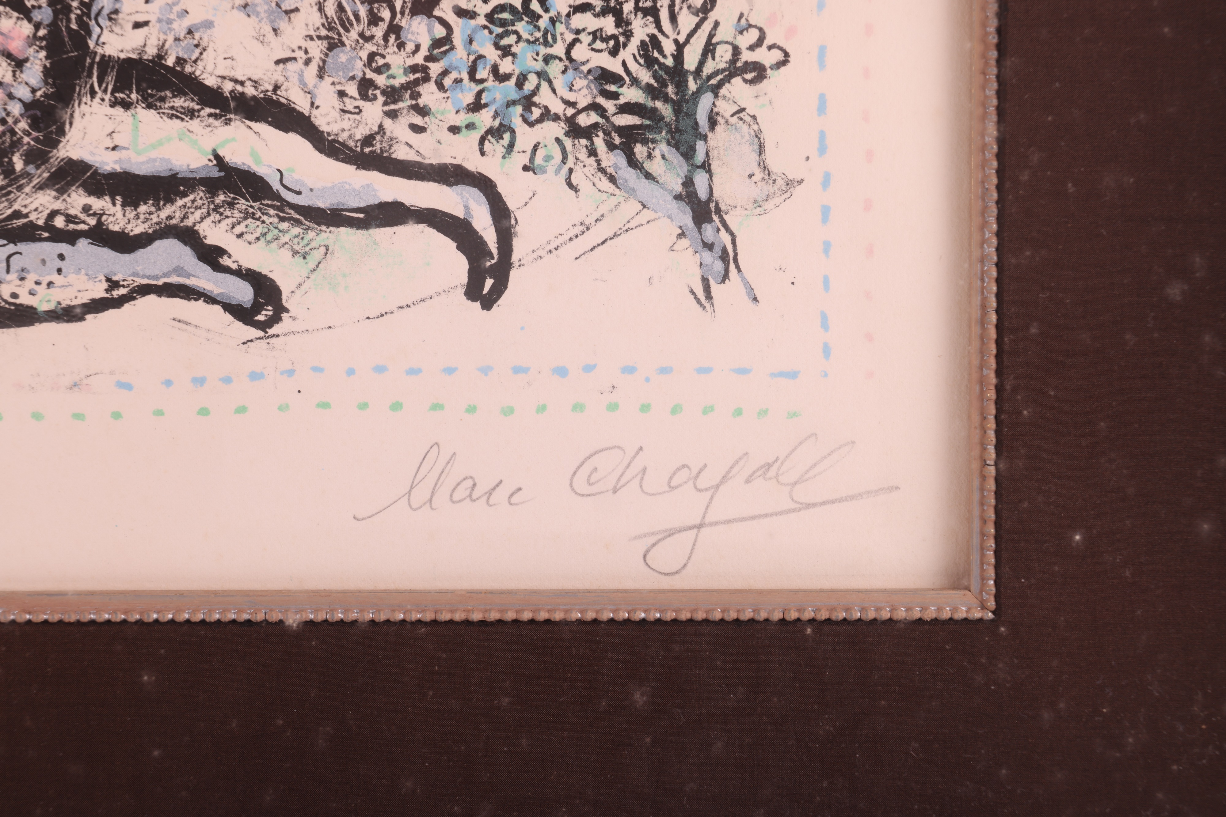 Lot 22 - Marc Chagall (Russian/French 1887-1985) Les