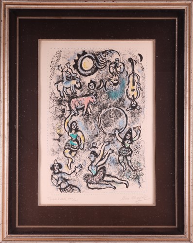 Lot 22 - Marc Chagall (Russian/French 1887-1985) Les...