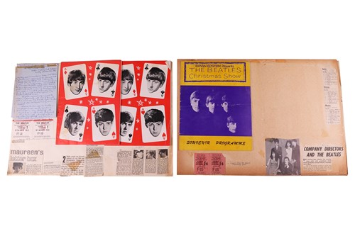 Lot The Beatles: Four original concert tickets for...