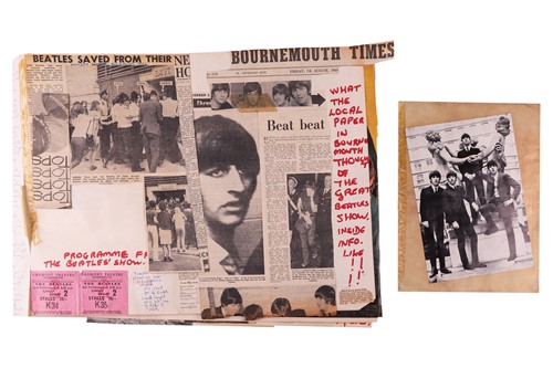 Lot 63 - The Beatles: Two original concert tickets for...