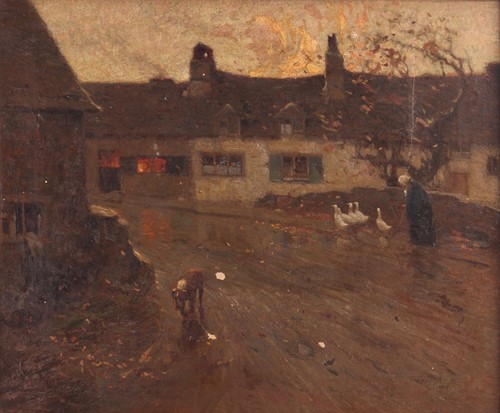 Lot 15 - Frederick Hall (British 1860-1948) Driving...